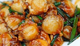 韓式炒扇貝