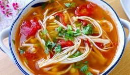 金針菇西紅柿湯